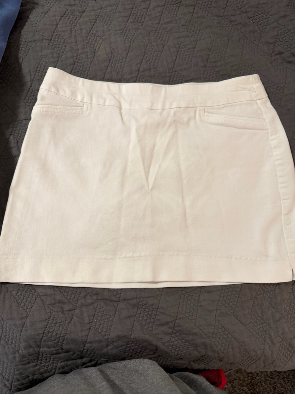 Croft & Barrow White Effortless Stretch Skort